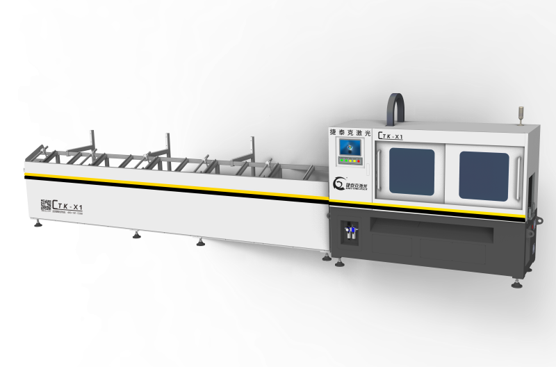 捷泰克圆管纯切断激光切管机